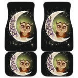 Owl Moon Front And Back Car Mats