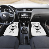 Save The Bee Front And Back Car Mats