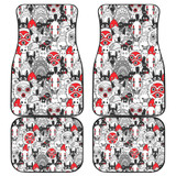 Ghibli Characters Front And Back Car Mats