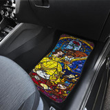 Beauty And The Beast Front And Back Car Mats Beauty And The Beast Front And Back Car Mats