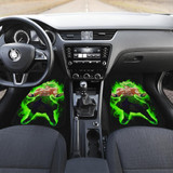 Broly Front And Back Car Mats