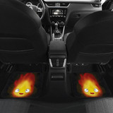 Calcifer The Movie Front And Back Car Mats
