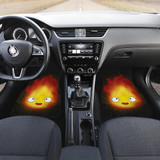 Calcifer The Movie Front And Back Car Mats