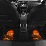 Calcifer Ghibli Front And Back Car Mats