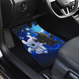 Toothless And Light Fury Front And Back Car Mats