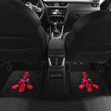 Deadpool Front And Back Car Mats