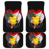 Toothless And The Light Fury Front And Back Car Mats