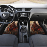 Godzilla Front And Back Car Mats