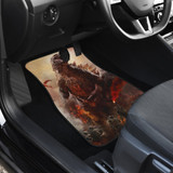 Godzilla Front And Back Car Mats
