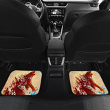 Godzilla Front And Back Car Mats