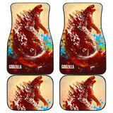 Godzilla Front And Back Car Mats