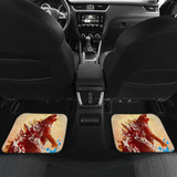 Godzilla Front And Back Car Mats