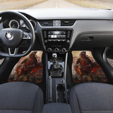 Godzilla Front And Back Car Mats