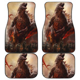 Godzilla Front And Back Car Mats