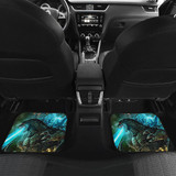 Godzilla Front And Back Car Mats