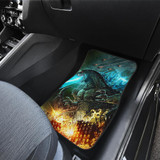Godzilla Front And Back Car Mats