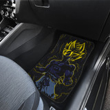 Goku Vegeta Front And Back Car Mats