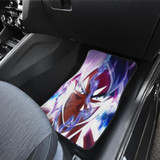 Goku Ultra Instinct Front And Back Car Mats