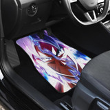 Goku Ultra Instinct Front And Back Car Mats