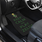 Keep Calm And Play Zelda Front And Back Car Mats