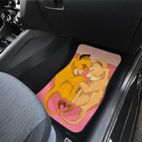 Lion King Simba Nala Front And Back Car Mats