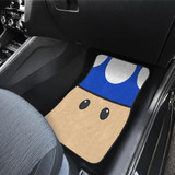 Mario Mushroom Front And Back Car Mats