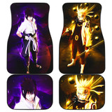 Naruto Sasuke Front And Back Car Mats
