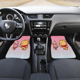 Cute Pooh And Piglet Front And Back Car Mats