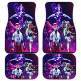 Rick And Morty The Vindicators Front And Back Car Mats