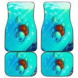 Squirtle Pokemon Front And Back Car Mats
