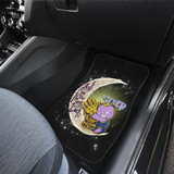 Cute Thanos Front And Back Car Mats