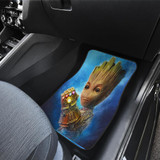 Baby Groot Bring Me Thanos Front And Back Car Mats