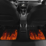 Fire Front And Back Car Mats