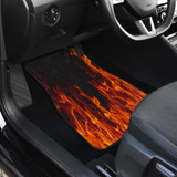 Fire Front And Back Car Mats