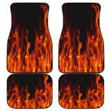 Fire Front And Back Car Mats