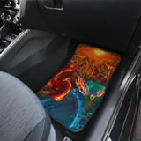 Godzilla King Front And Back Car Mats