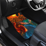 Godzilla King Front And Back Car Mats