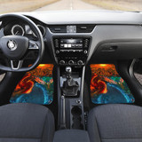 Godzilla King Front And Back Car Mats