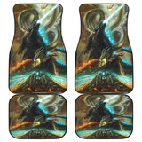 Godzilla King Of Monster Front And Back Car Mats