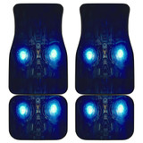 Bumble Bee Eyes Front And Back Car Mats