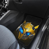 Bumble Bee Face Front And Back Car Mats