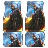 Loki Thunder Front And Back Car Mats