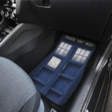 Tardis Doctor Who Front And Back Car Mats