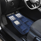 Tardis Doctor Who Front And Back Car Mats