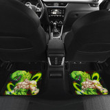 Broly And Friends Front And Back Car Mats