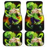 Broly And Friends Front And Back Car Mats