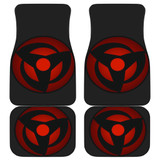 Kakashi Magekyo Sharingan Front And Back Car Mats