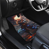Majin Vegeta Front And Back Car Mats