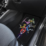 Mighty Morphin Power Rangers Front And Back Car Mats