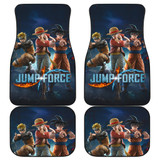 Naruto Goku Luffy Jump Force Front And Back Car Mats